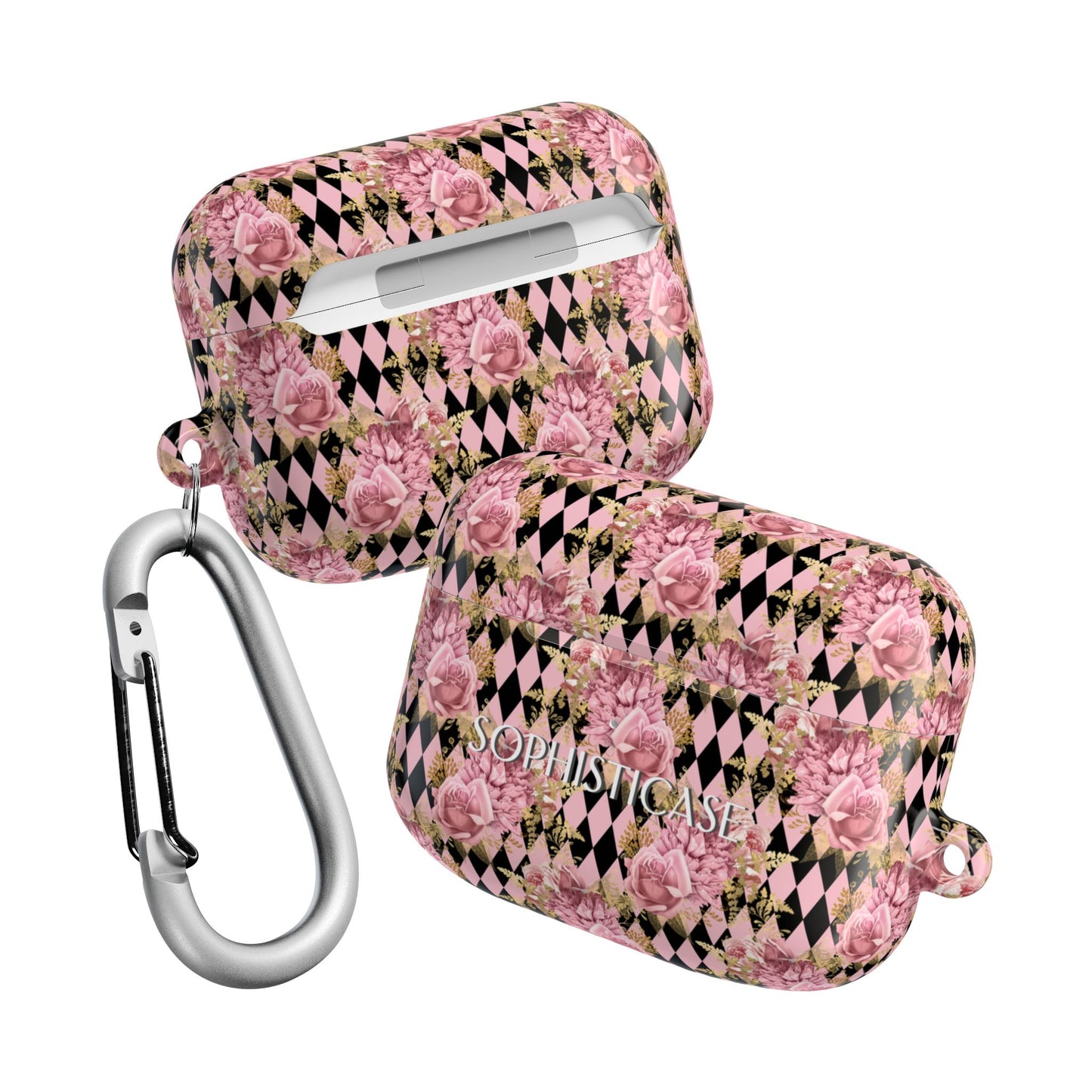AirPod Cases - Rose Diamond Romance in Valentina