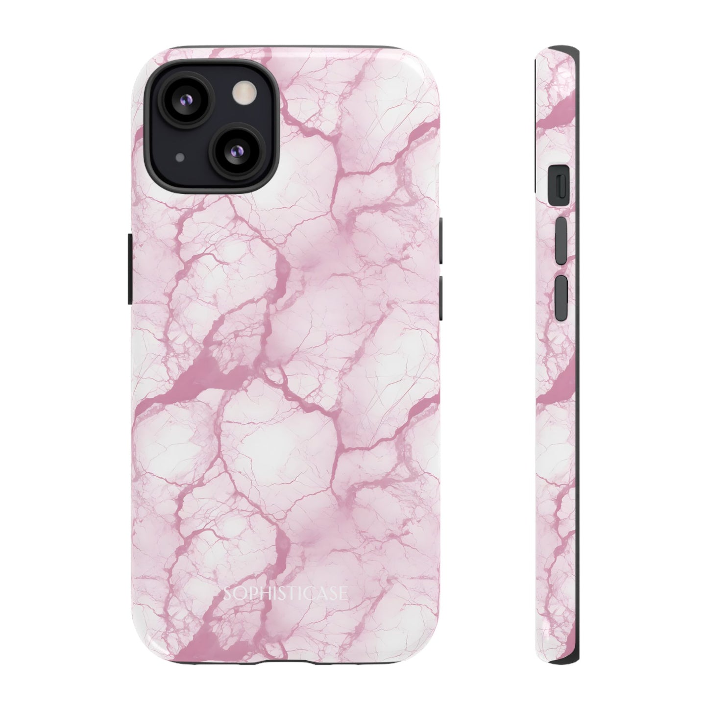 Marble Opulence in Pink - Tough Phone Case