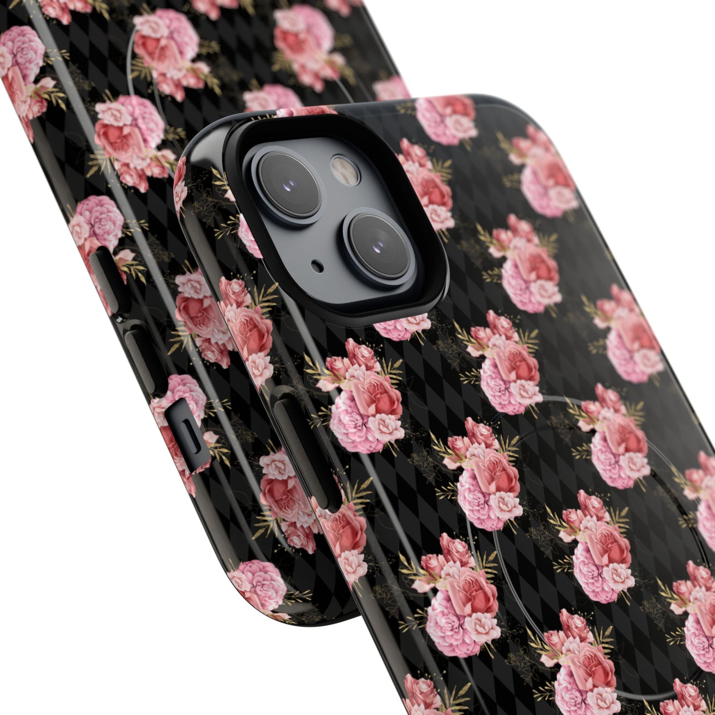 Rose Diamond Romance in Vivienne - Magsafe Phone Case