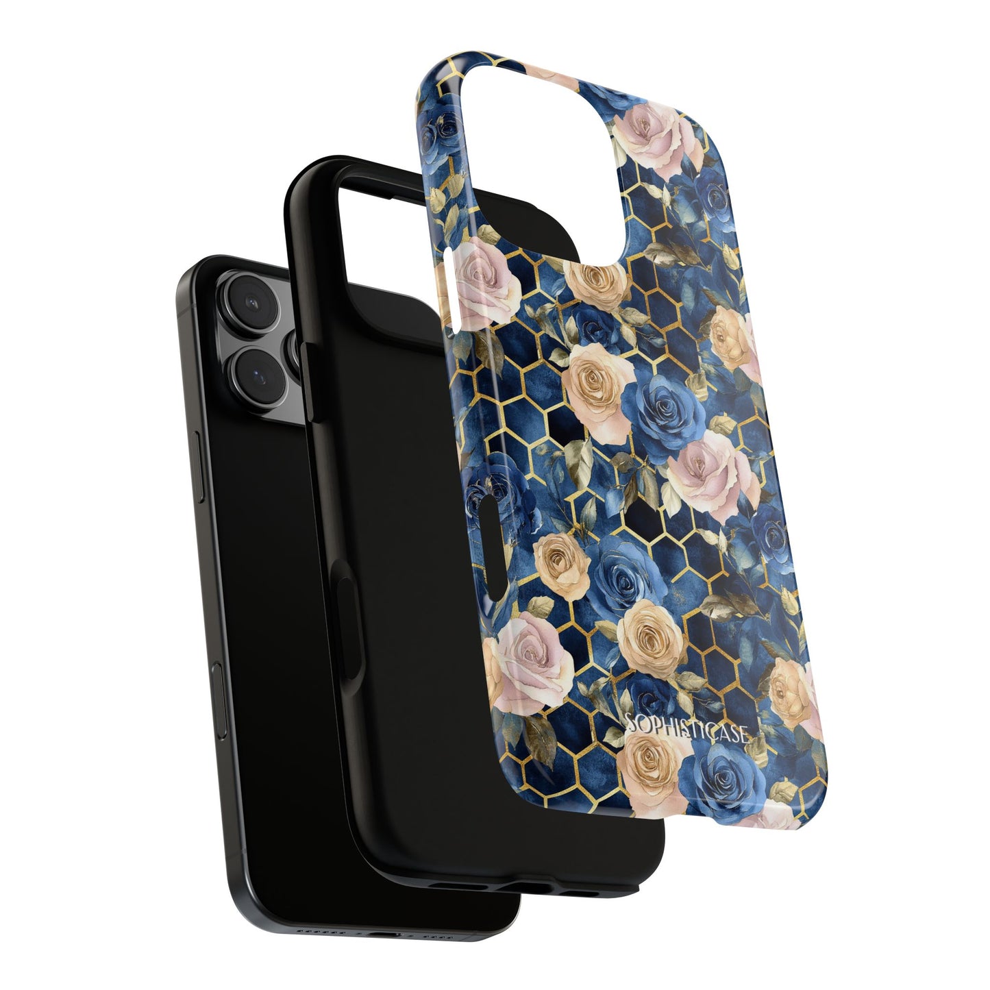 Royal Floral in Midnight Rose - Tough Phone Case