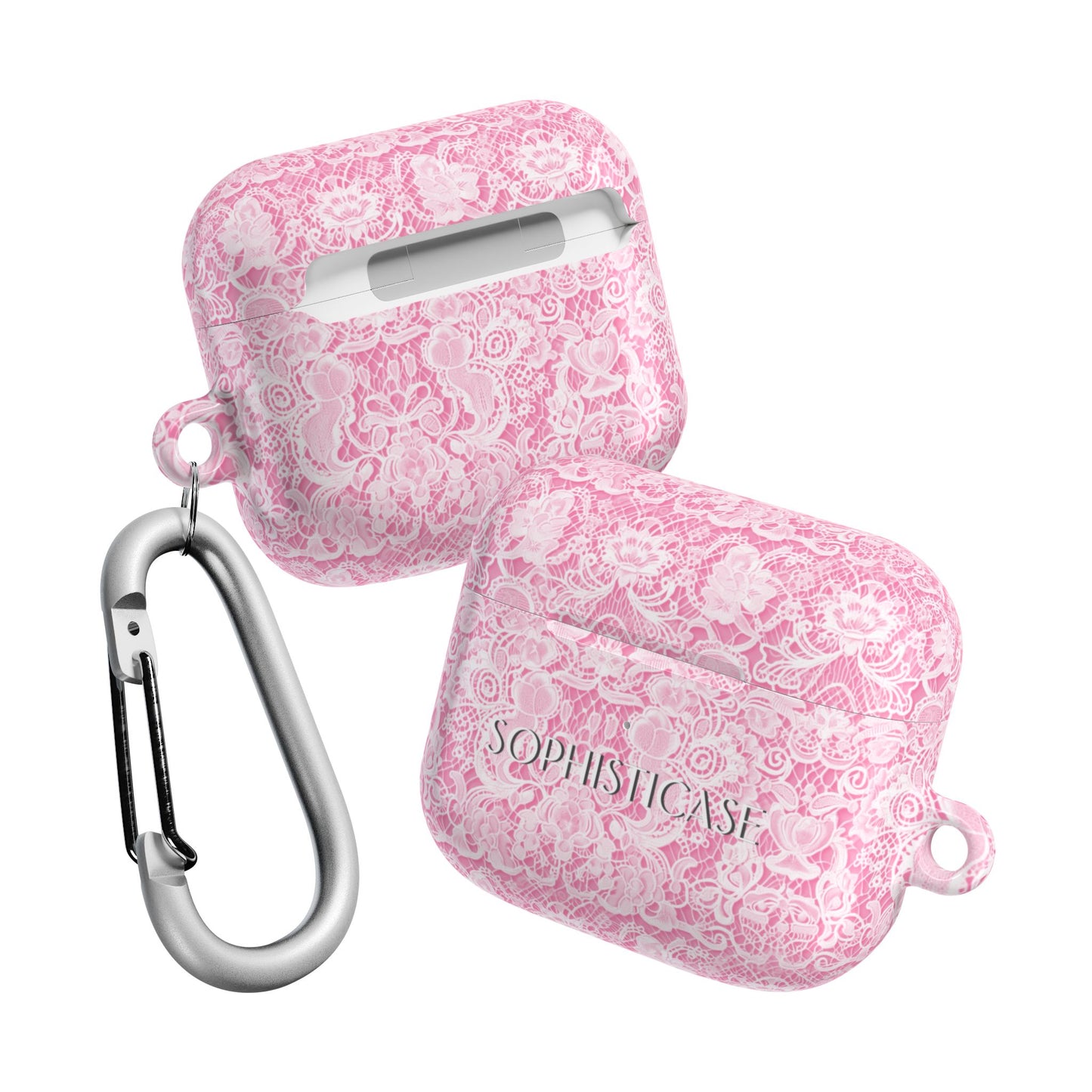 AirPod Cases - Luxe Lace in Pink