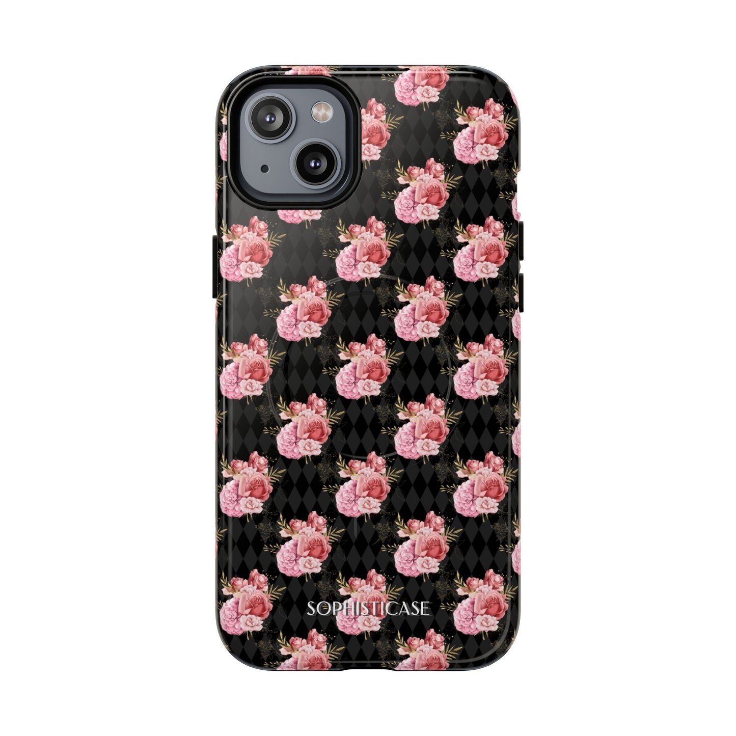 Rose Diamond Romance in Vivienne - Magsafe Phone Case