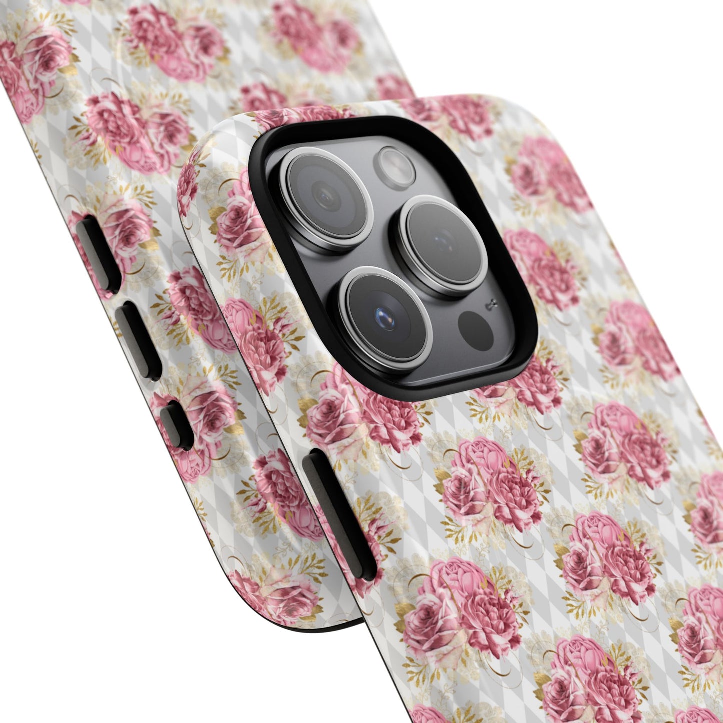 Rose Diamond Romance in Colette - Magsafe Phone Case