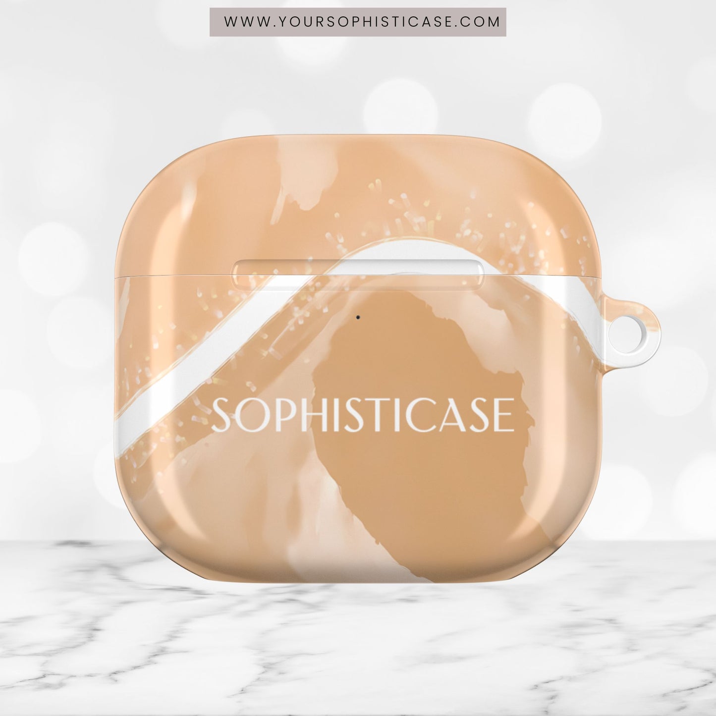 AirPod Cases - Serenity in Neutral Brown