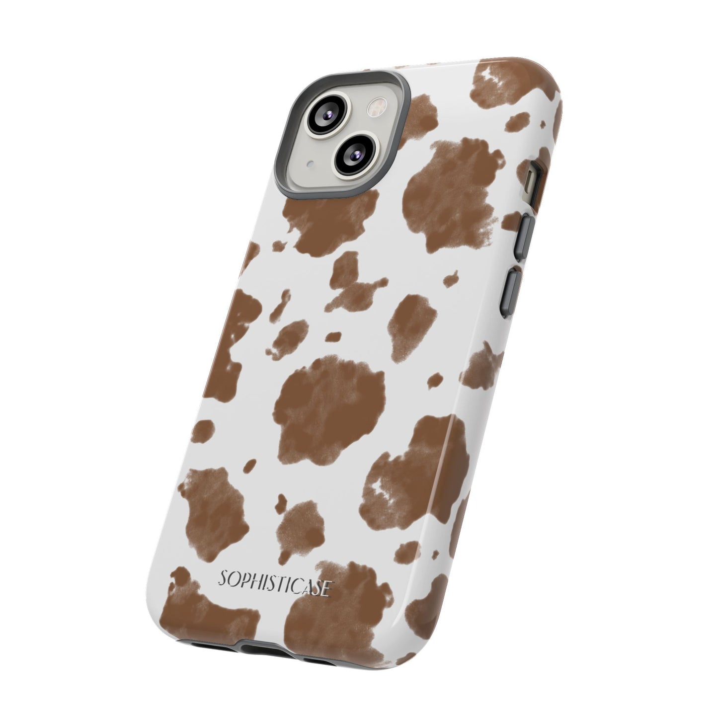 Holy Cow in Brown - iPhone Case