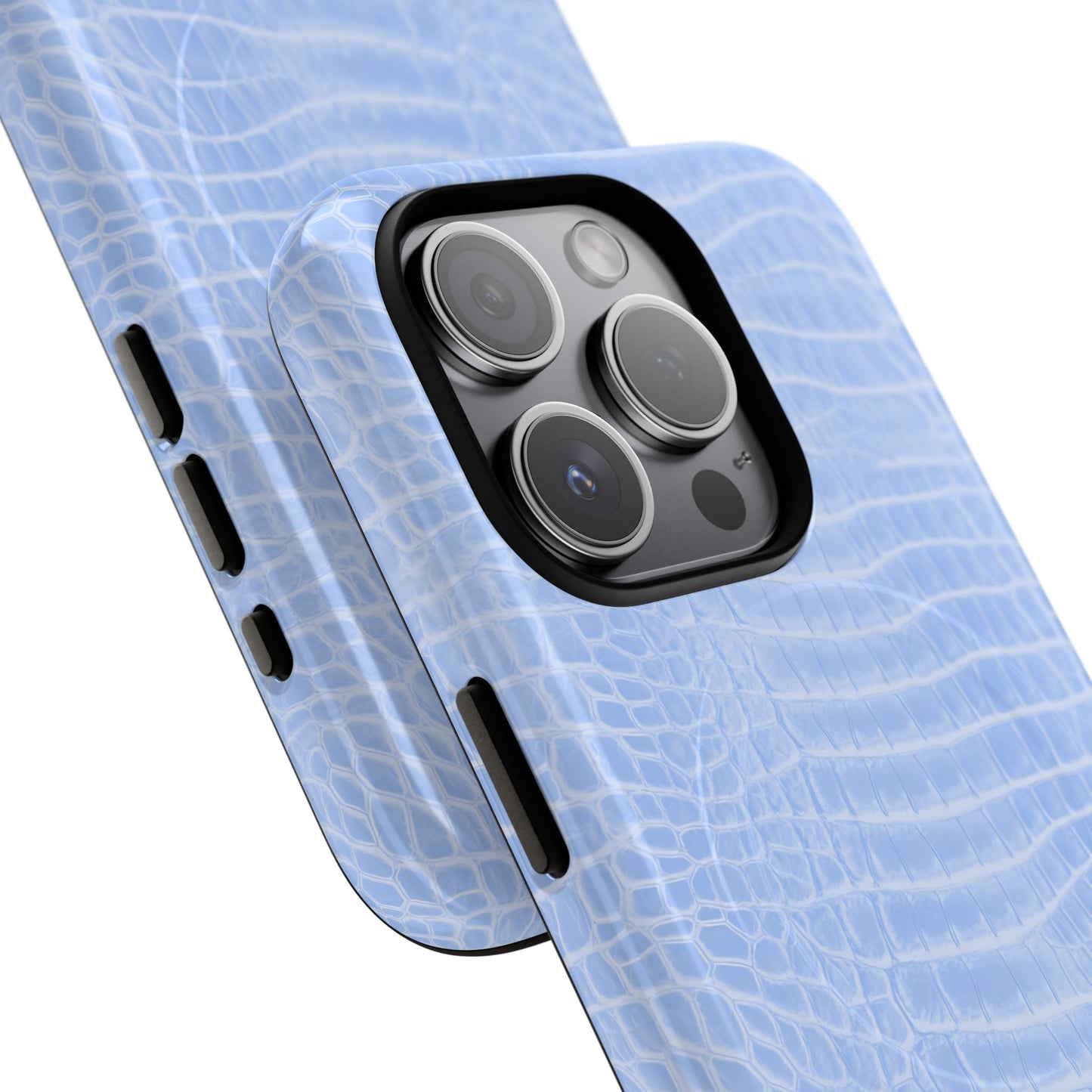 Luxe Leather in Blue - Magsafe Case
