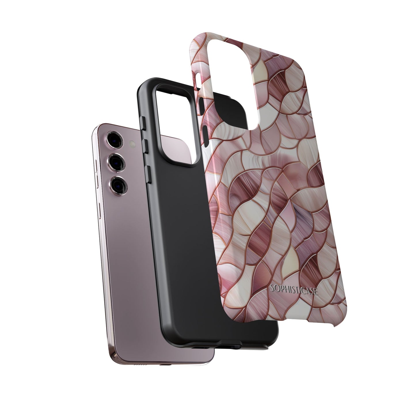 Rose' Runway in Sweet Mosaic - Tough Phone Case
