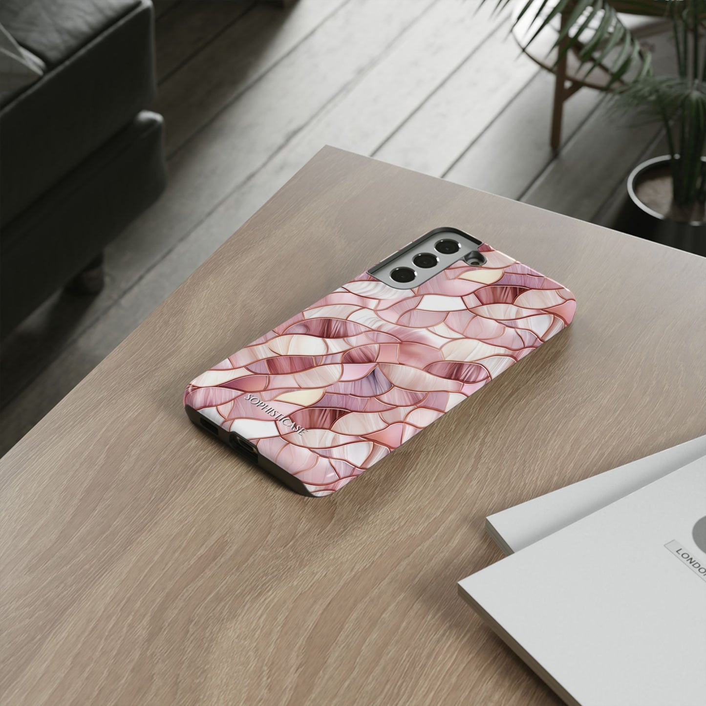 Rose' Runway in Sweet Mosaic - Tough Phone Case