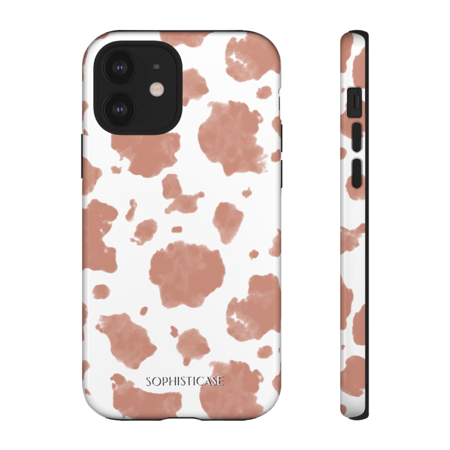 Holy Cow in Light Brown - iPhone Case