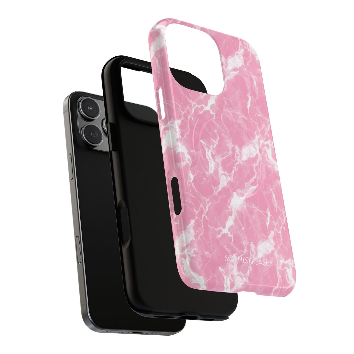 Marble Crush in Pink - Magsafe Case