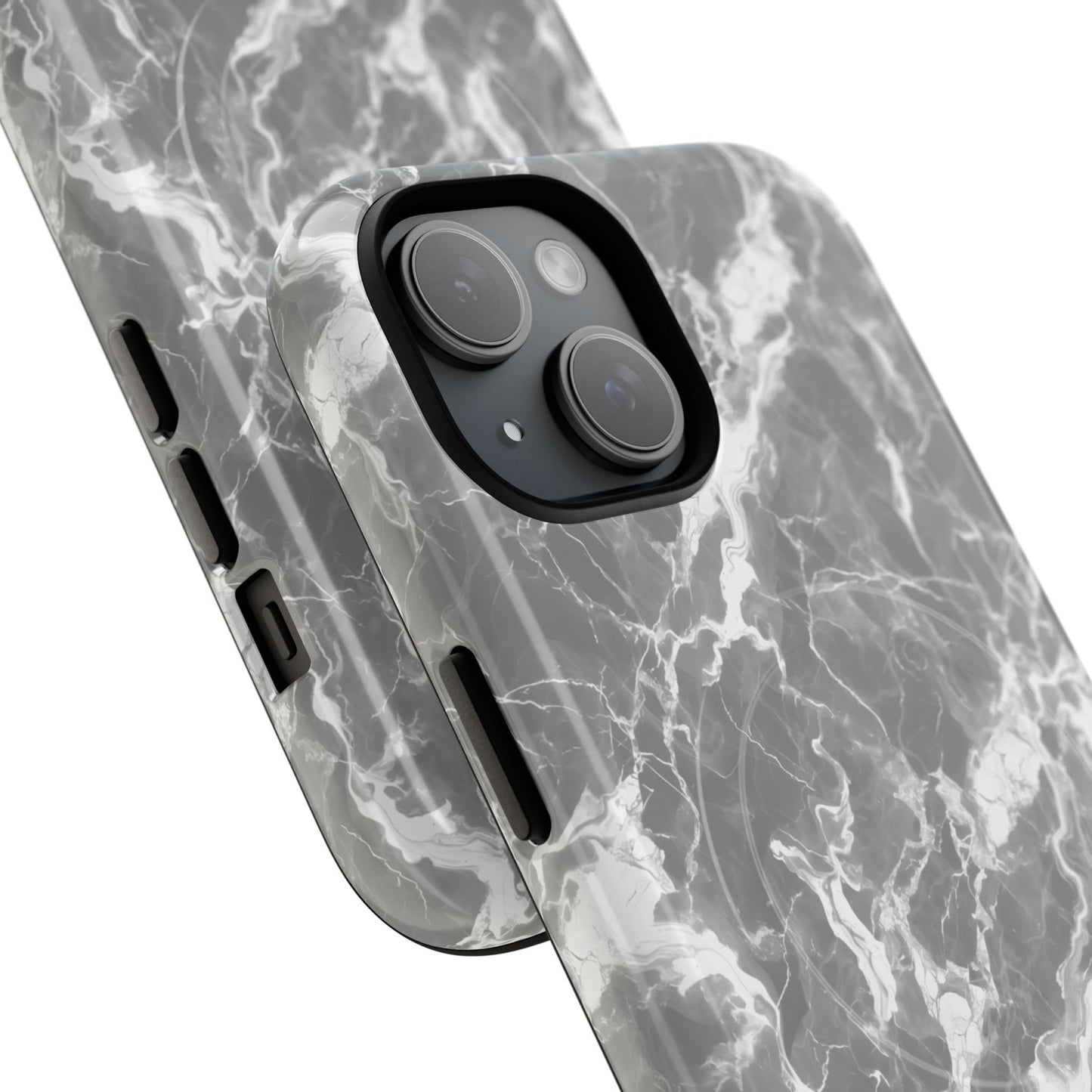 Marble Crush in Grey - Magsafe Case