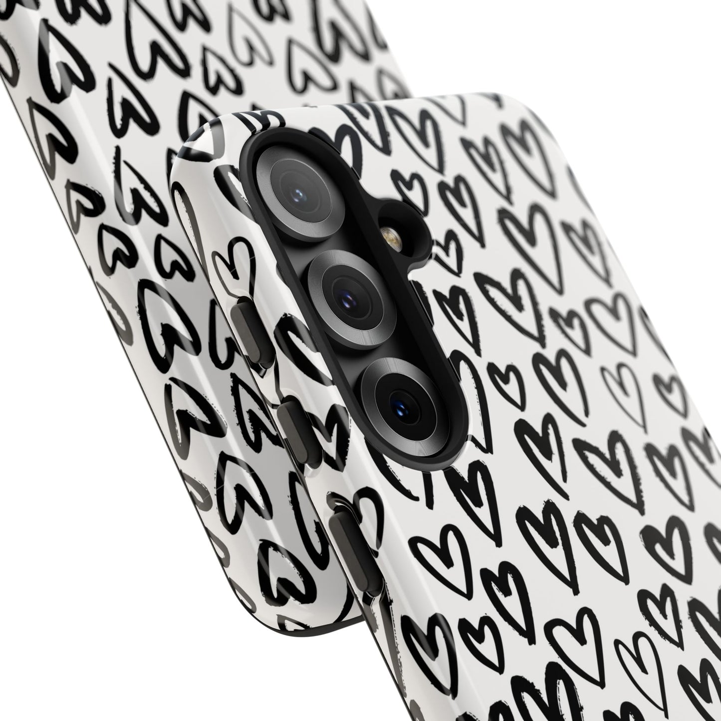 Dark Thoughts in Urban Heart - Tough Phone Case