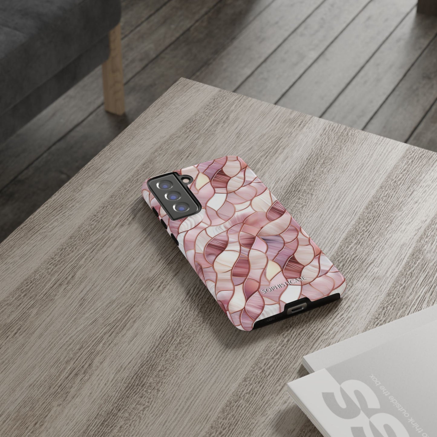 Rose' Runway in Sweet Mosaic - Tough Phone Case