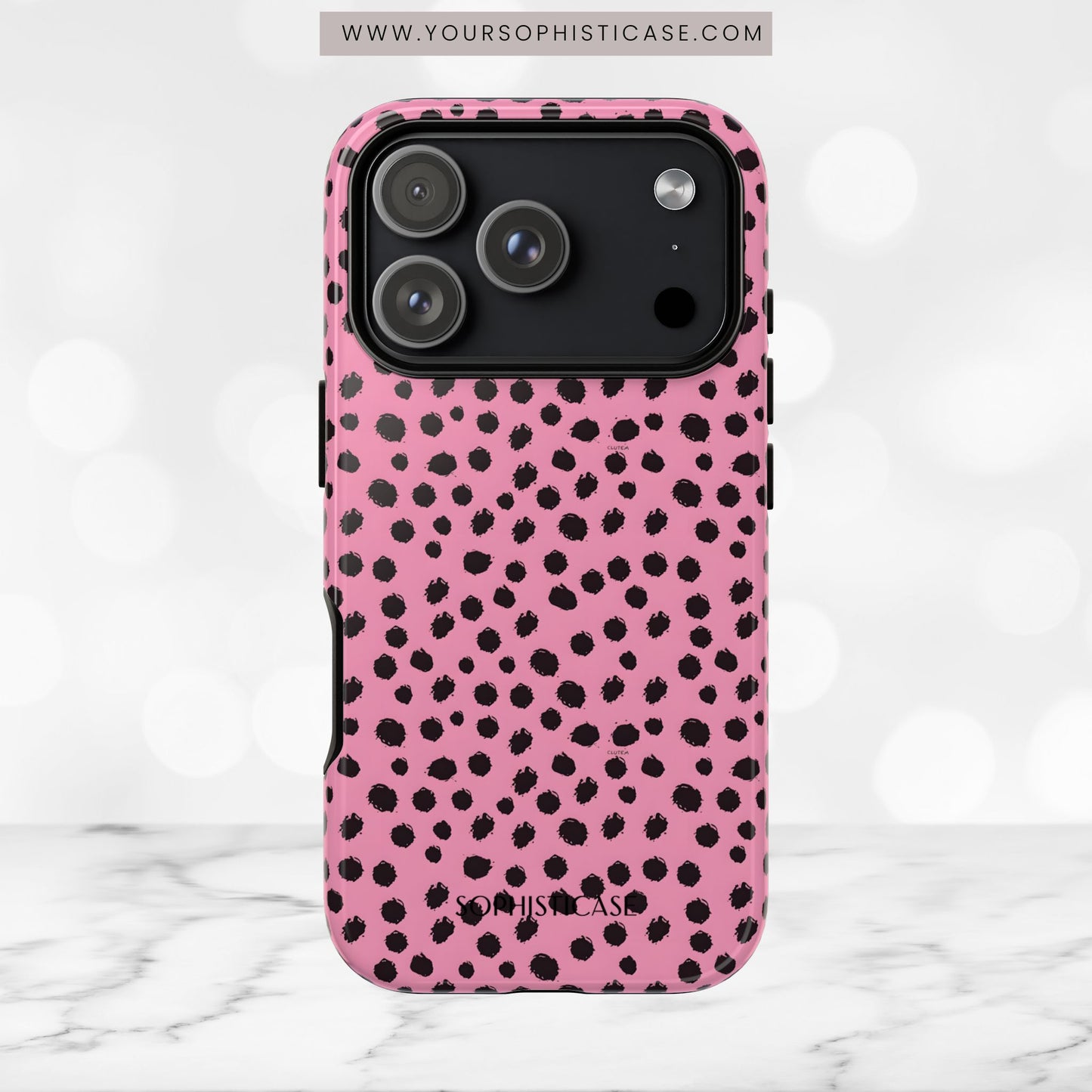 Cheetahs and Liars in Pink - iPhone Case