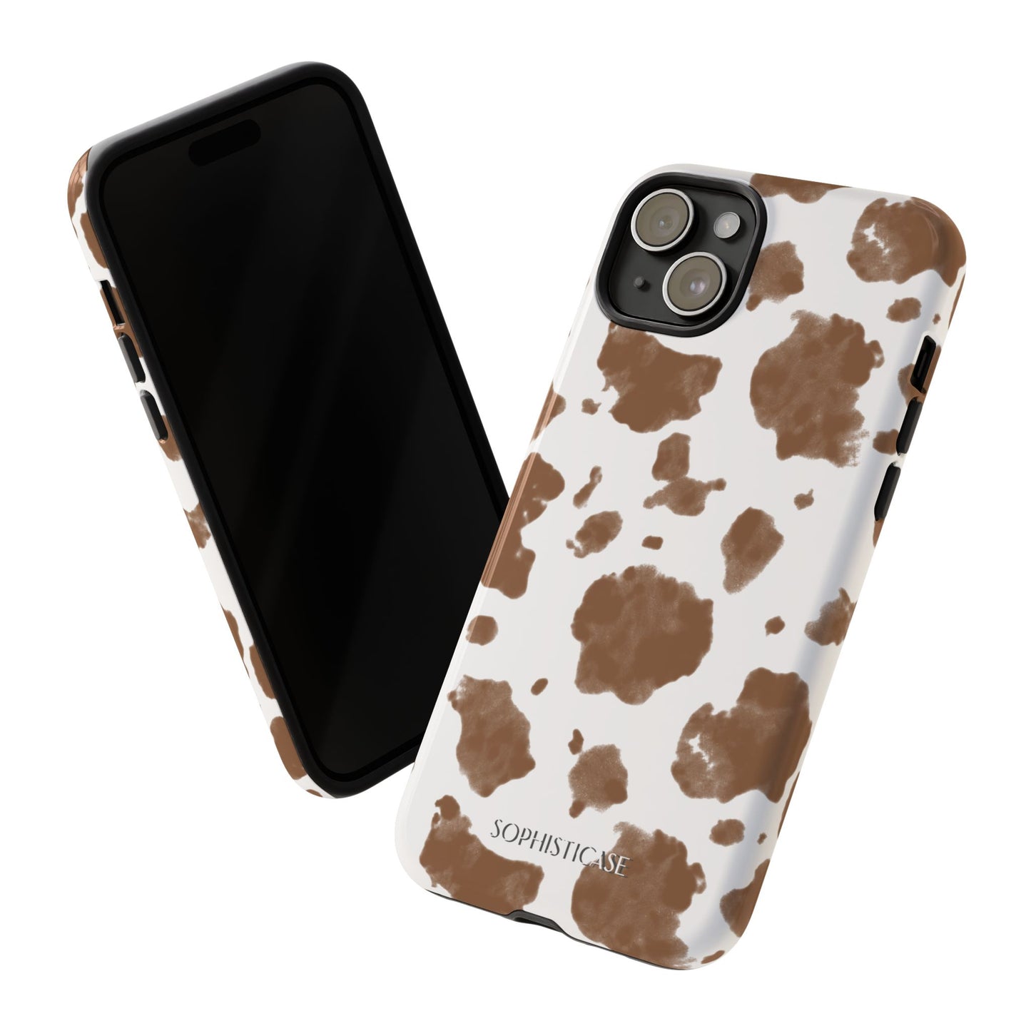 Holy Cow in Brown - iPhone Case