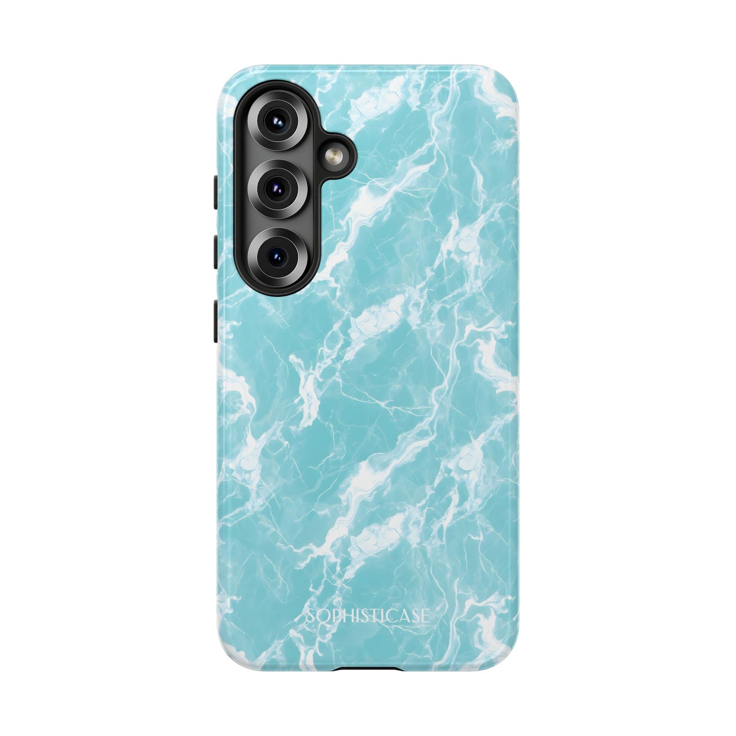 Marble Crush in Aqua - Samsung Galaxy Case