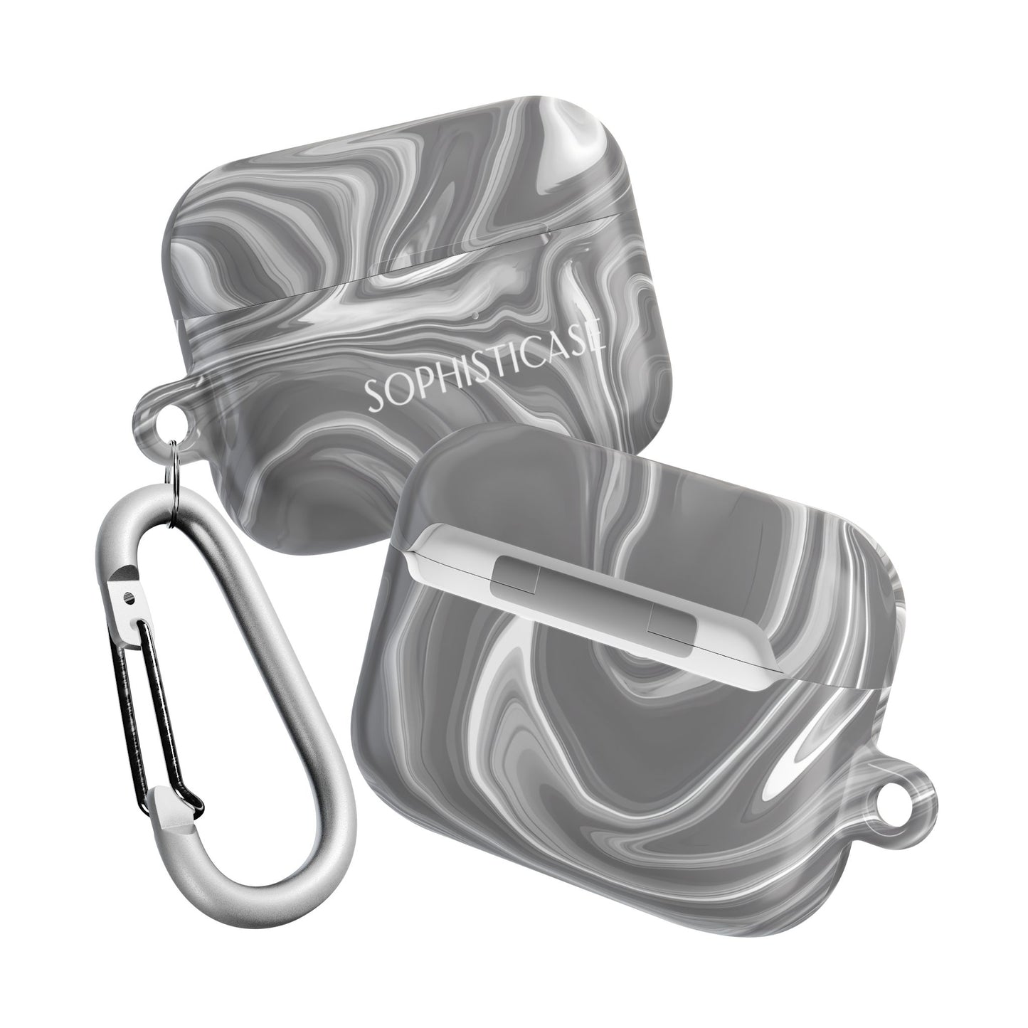 AirPod Cases - Liquid Dreams in Charcoal