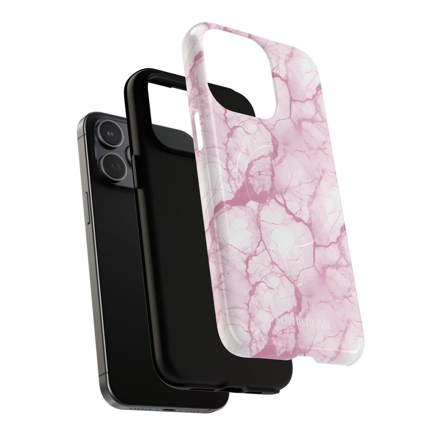 Marble Opulence in Pink - Magsafe Case