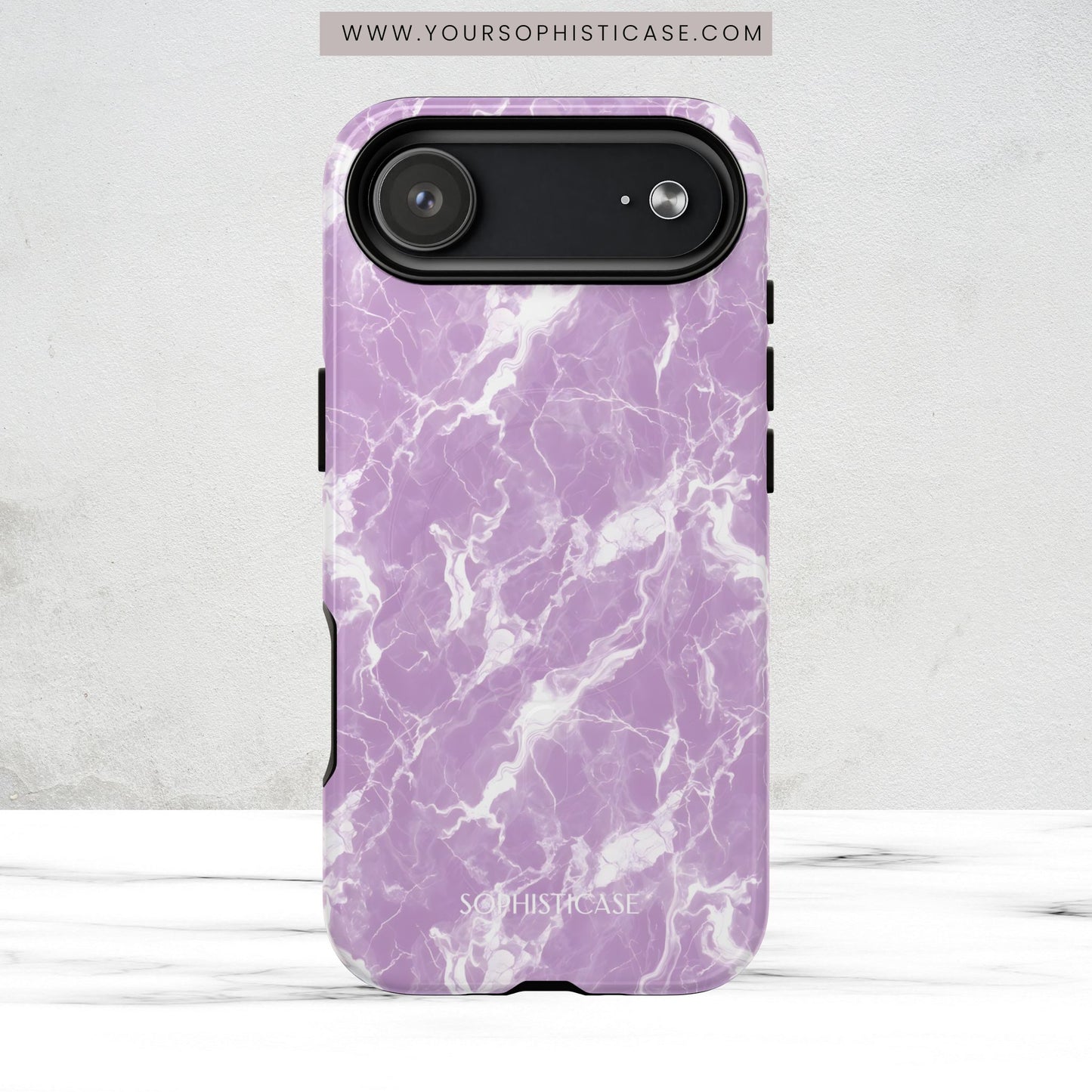 Marble Crush in Purple - Magsafe Case