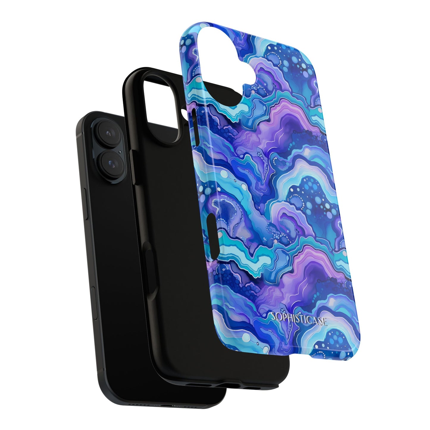 Nightstone in Lapis Wave - Tough Phone Case