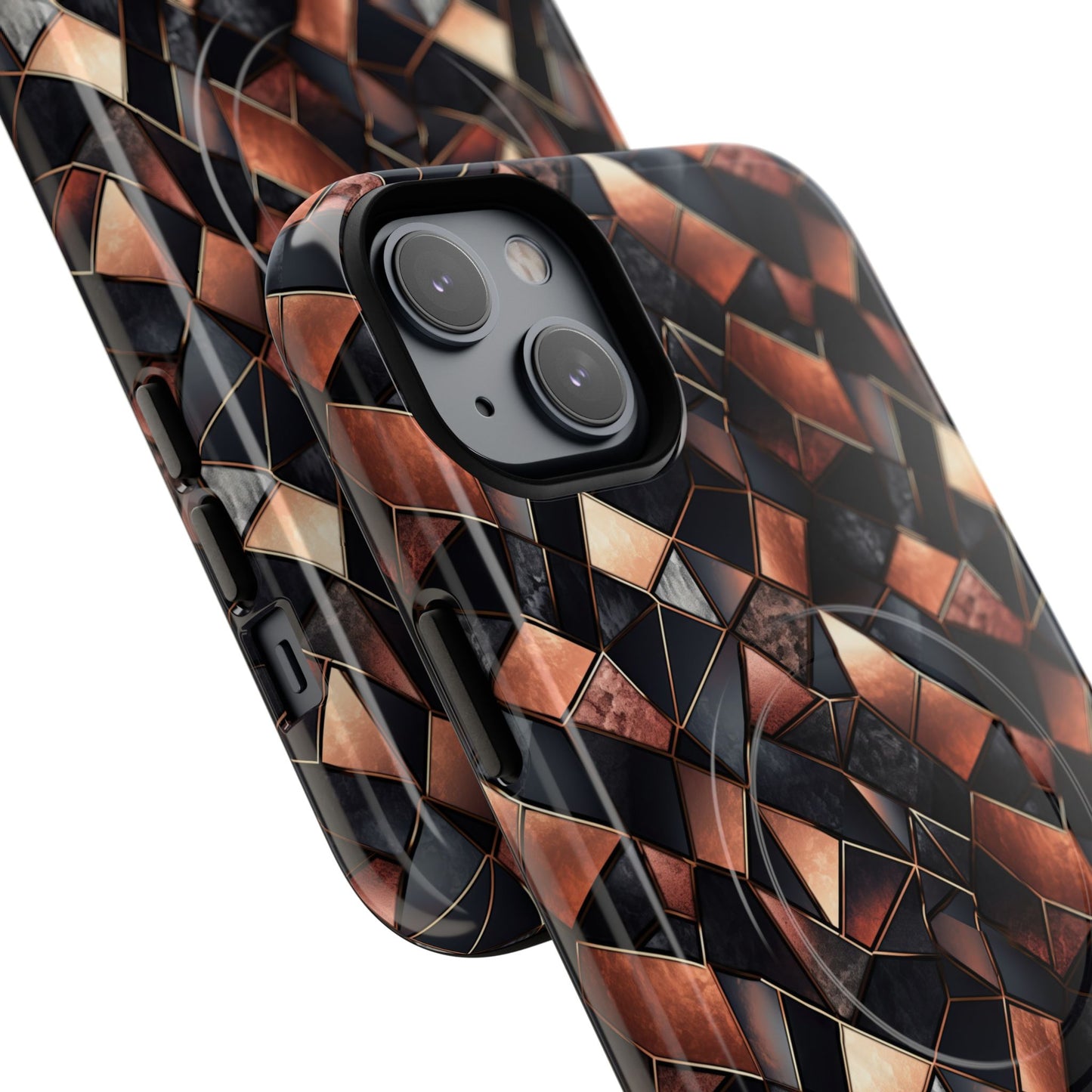 Rose' Runway in Noir Mosaic - Magsafe Case