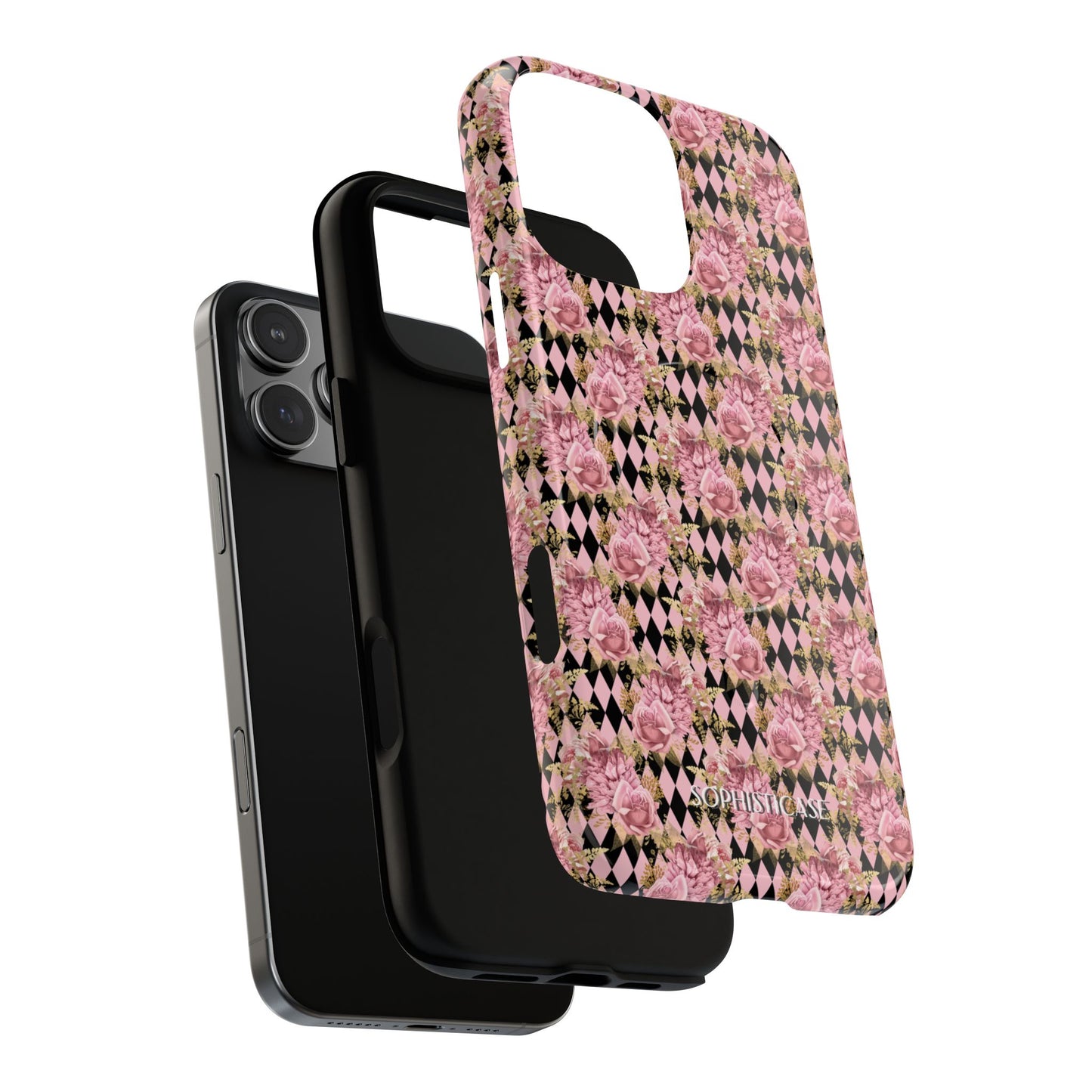 Rose Diamond Romance in Valentina - Magsafe Phone Case