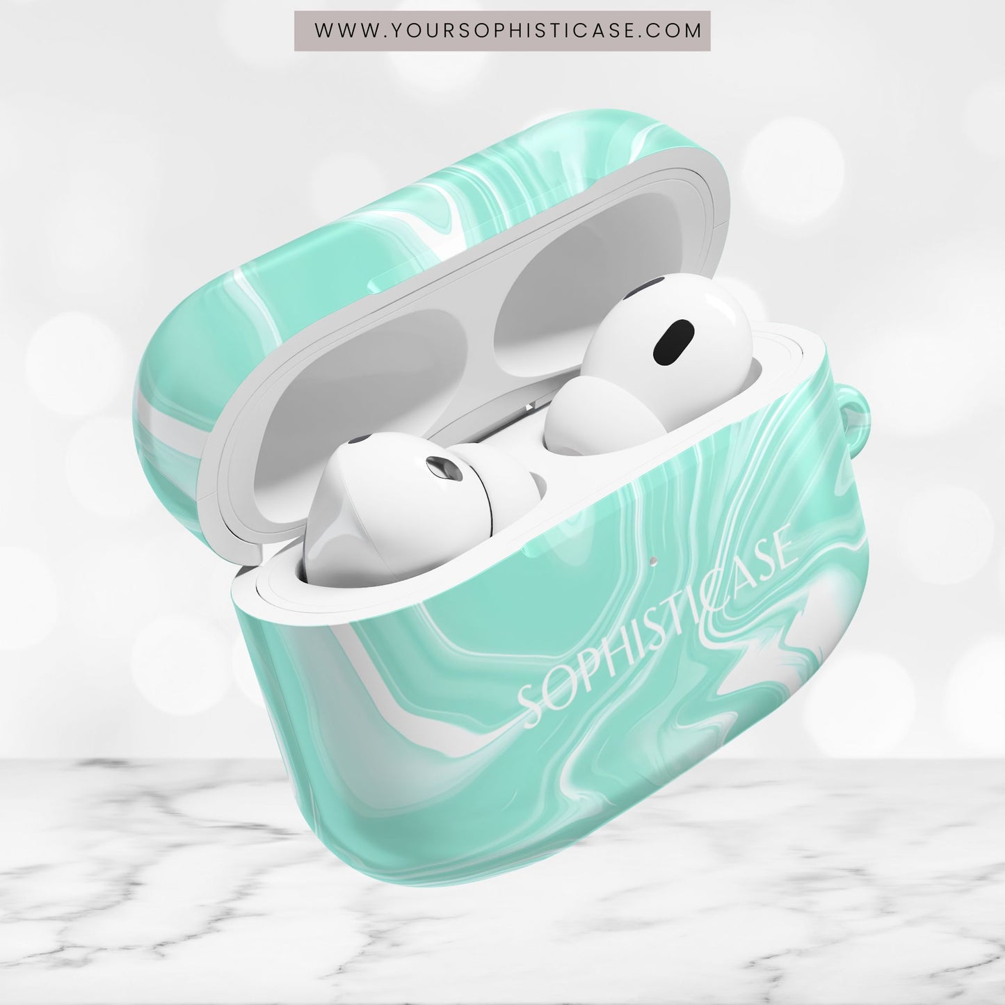 AirPod Cases - Liquid Dreams in Green