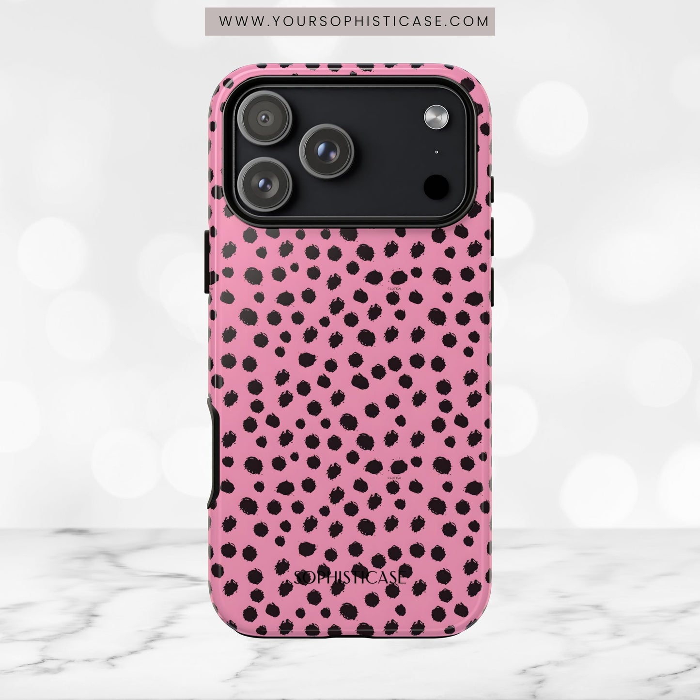 Cheetahs and Liars in Pink - iPhone Case