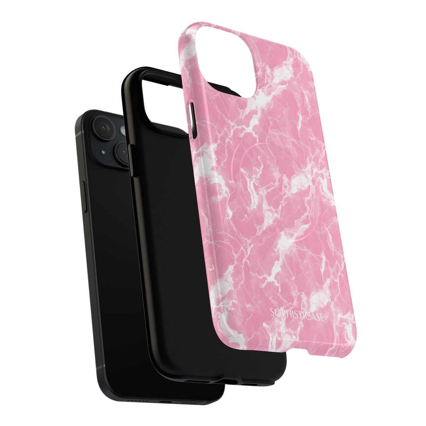 Marble Crush in Pink - Magsafe Case