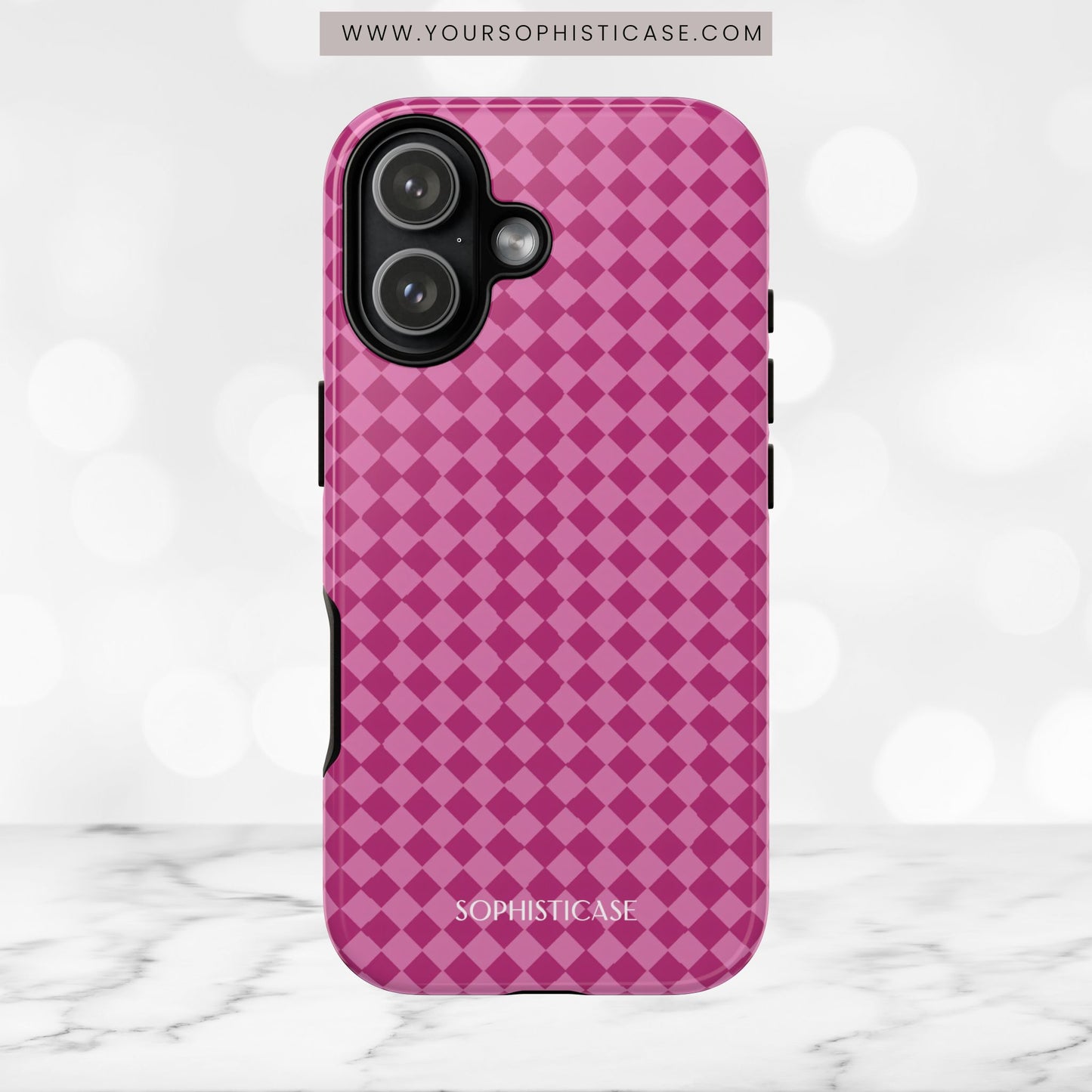 Diamond Diva in Plum - iPhone Case