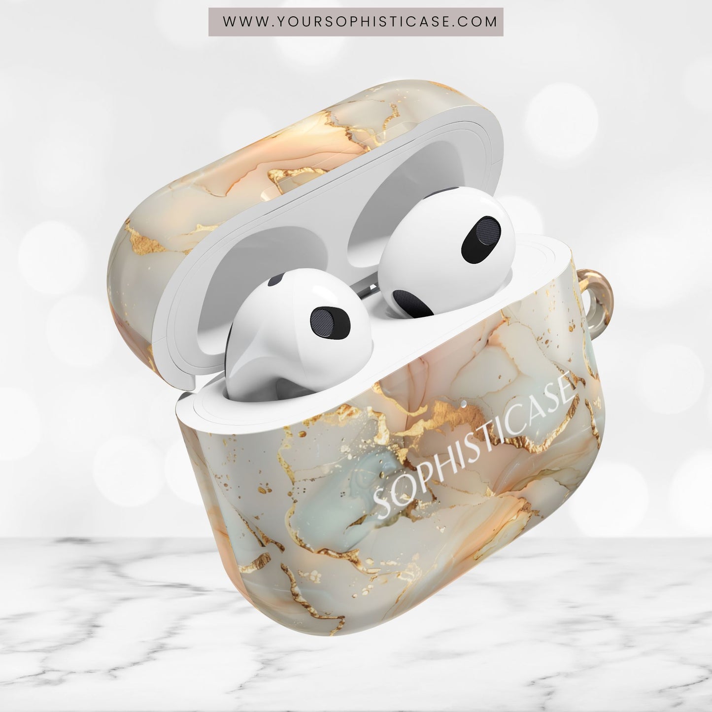 AirPod Cases - Gold Rush in Lunaria