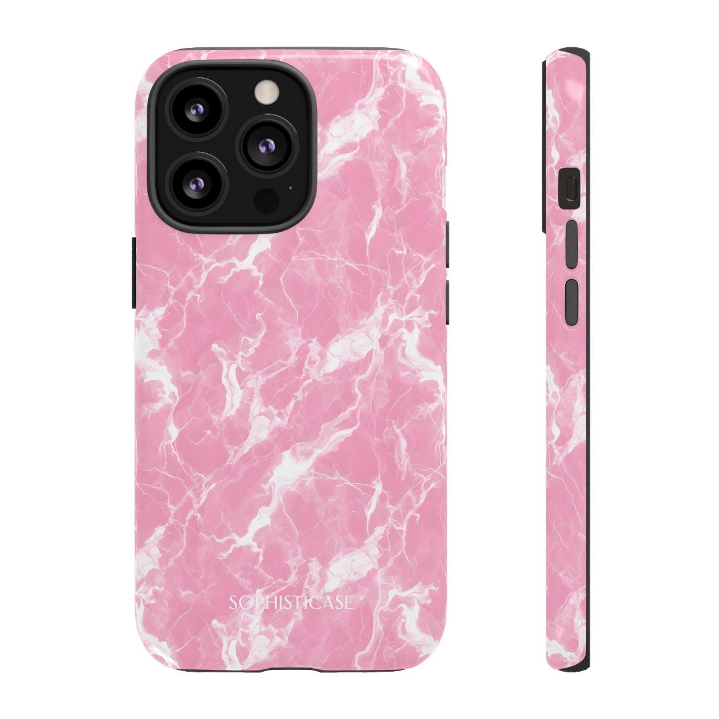 Marble Crush in Pink - iPhone Case