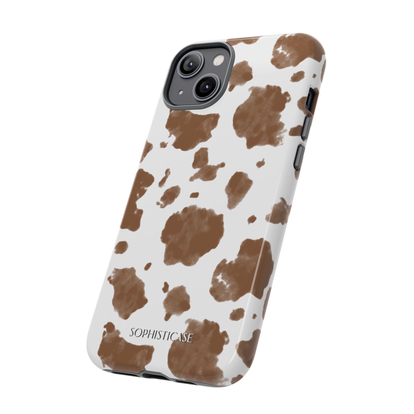 Holy Cow in Brown - iPhone Case