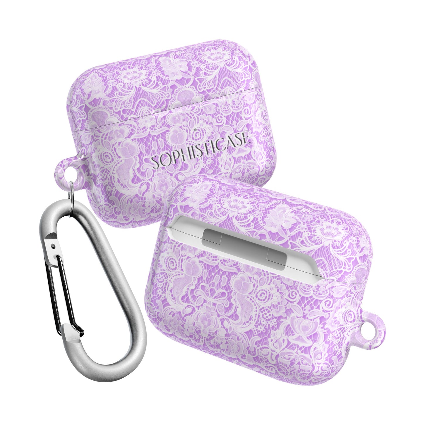 AirPod Cases - Luxe Lace in Purple