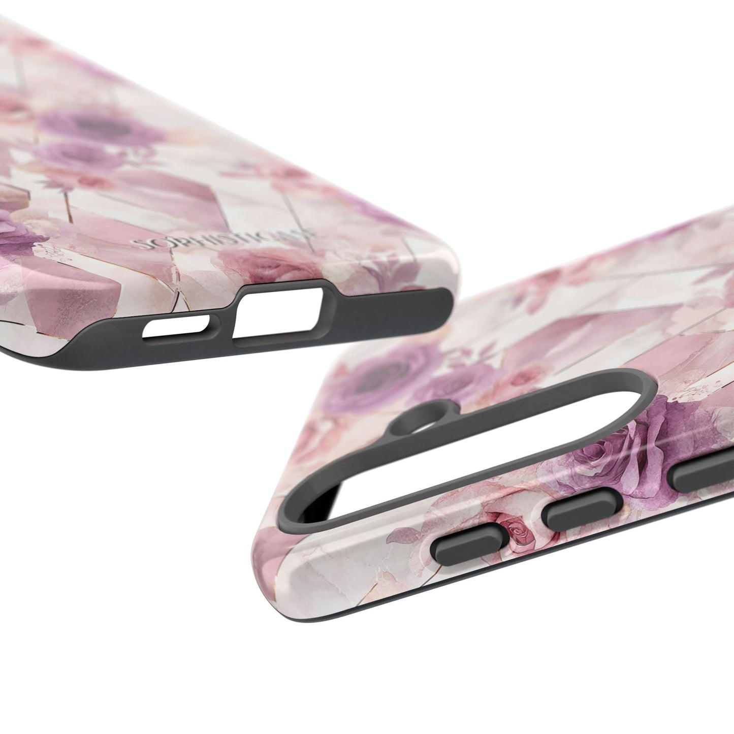 Royal Floral in Mauve Rose - Tough Phone Case