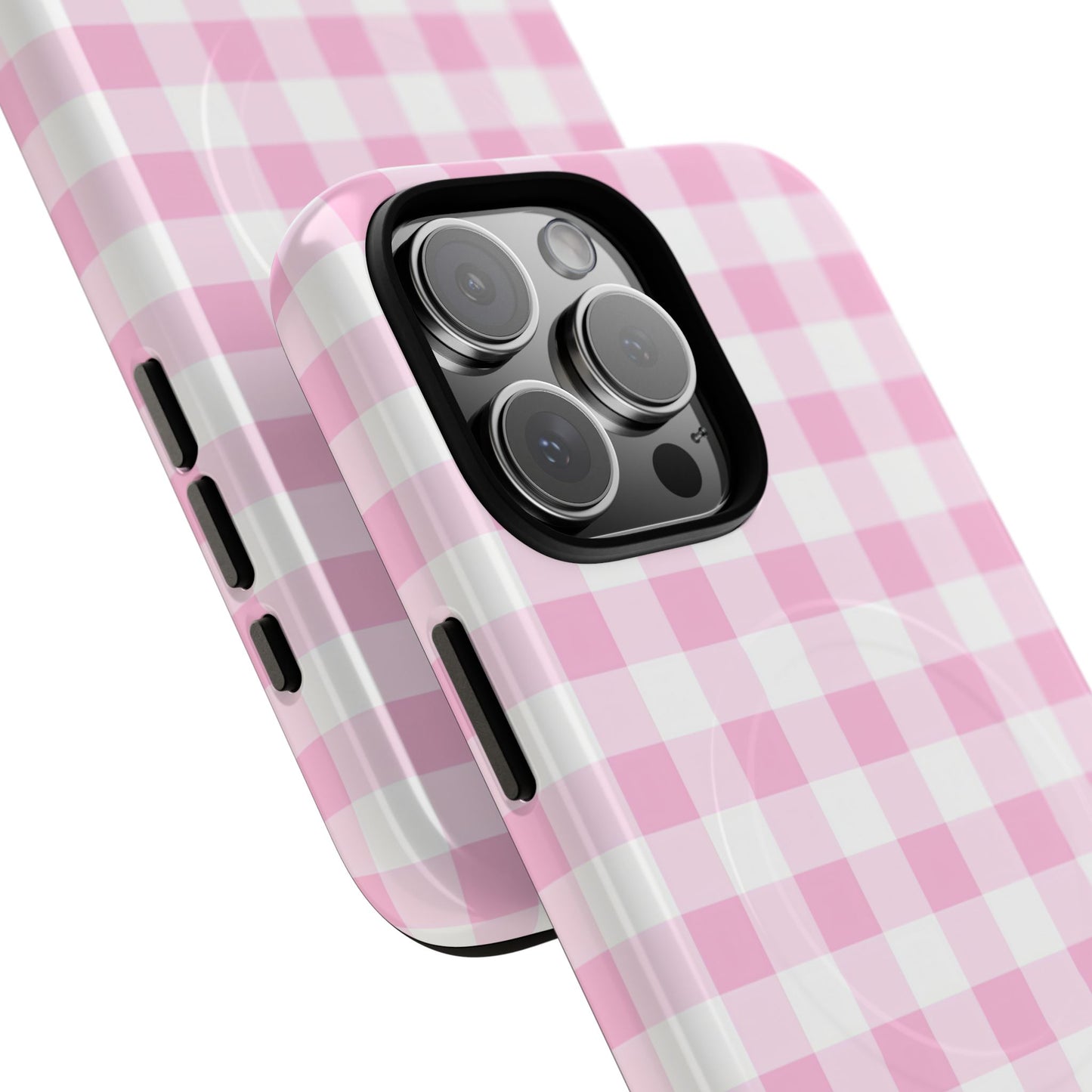 Gingham in Pink - Magsafe Case