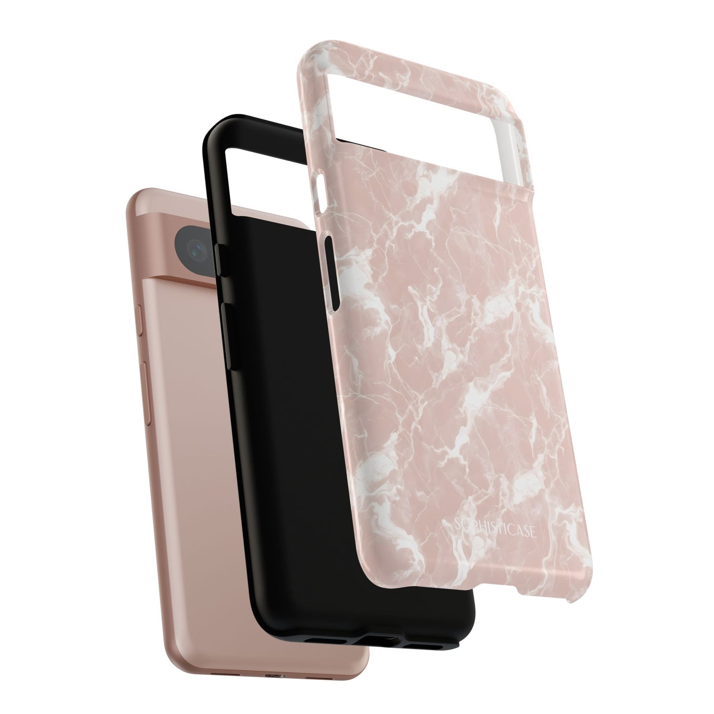 Marble Crush in Neutral Beige - Google Pixel Case