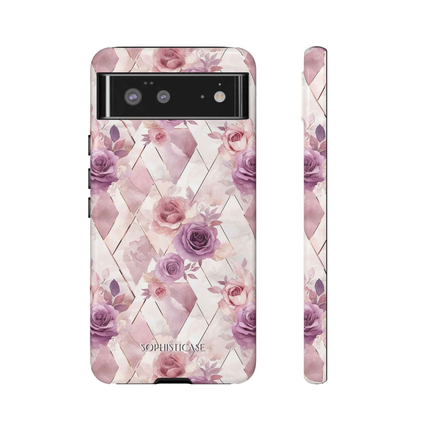 Royal Floral in Mauve Rose - Tough Phone Case