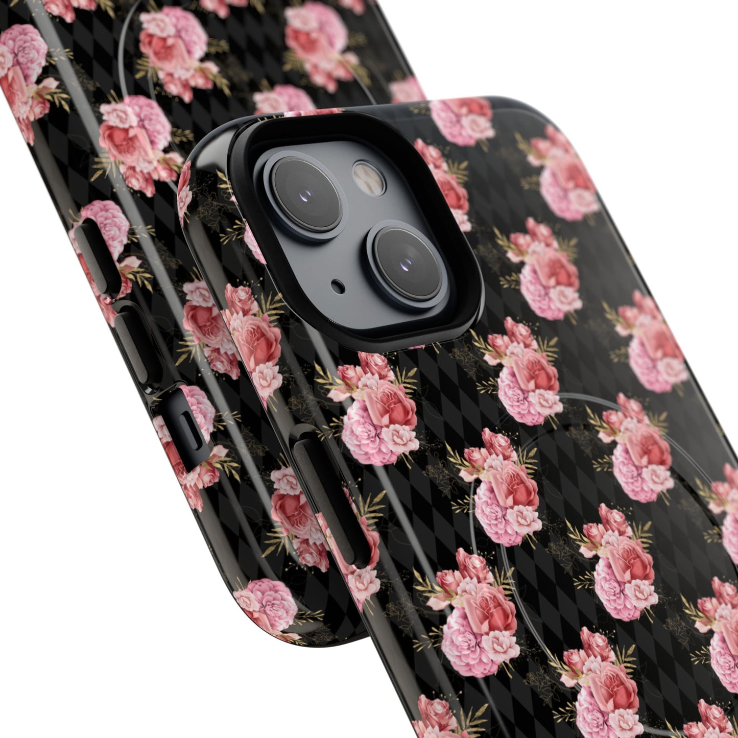 Rose Diamond Romance in Vivienne - Magsafe Phone Case