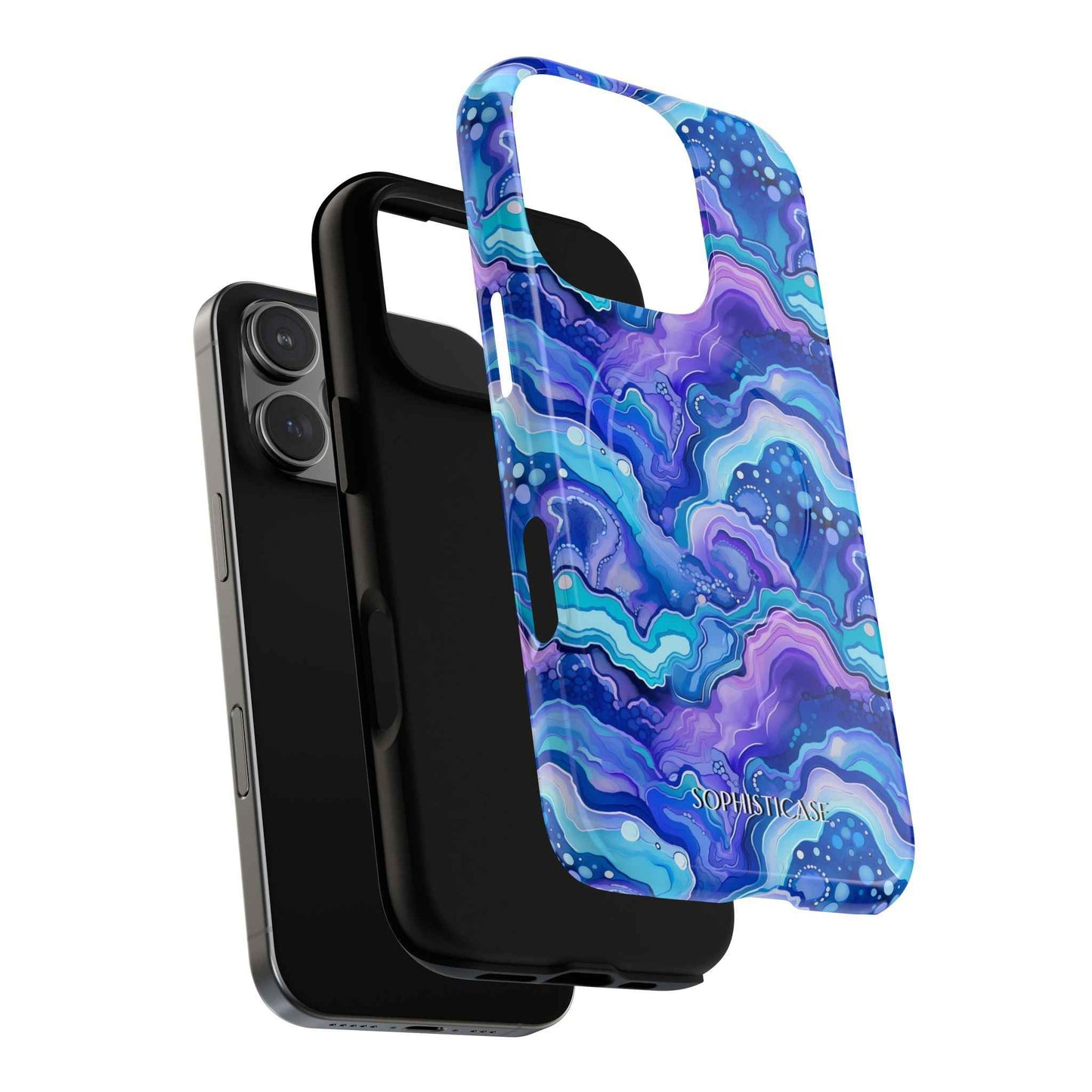 Nightstone in Lapis Wave - Magsafe Case