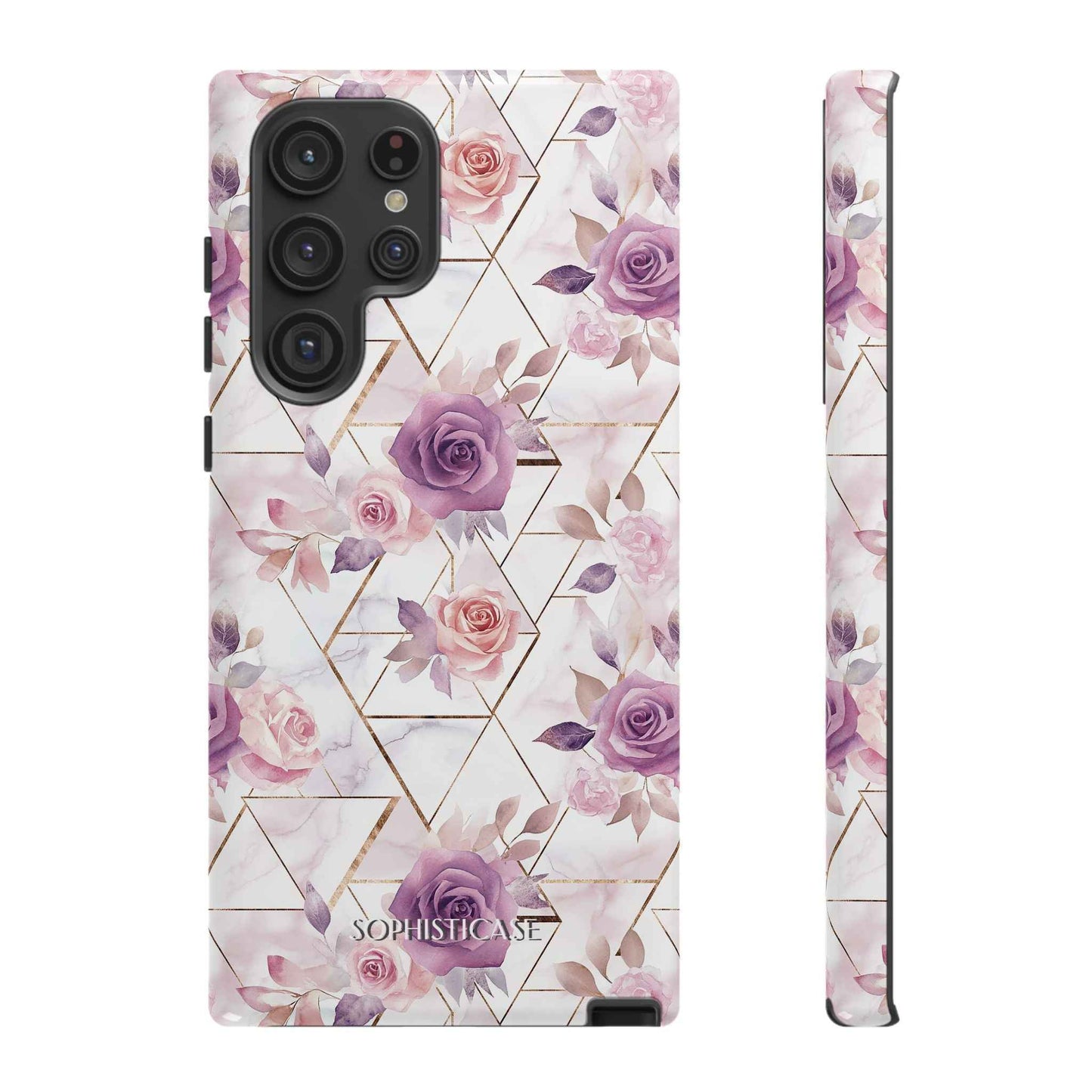 Royal Floral in Rose Royale - Tough Phone Case