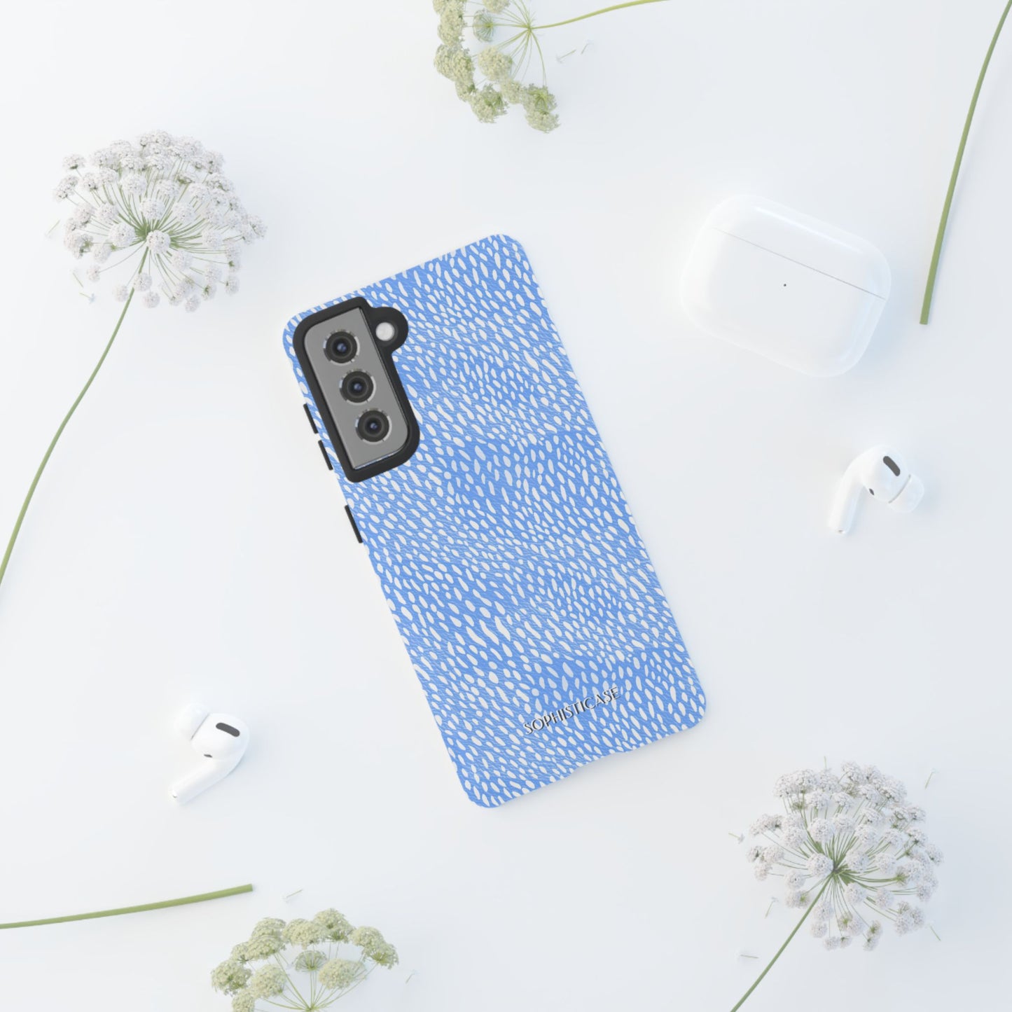 Oh Deer! in Blue - Tough Phone Case