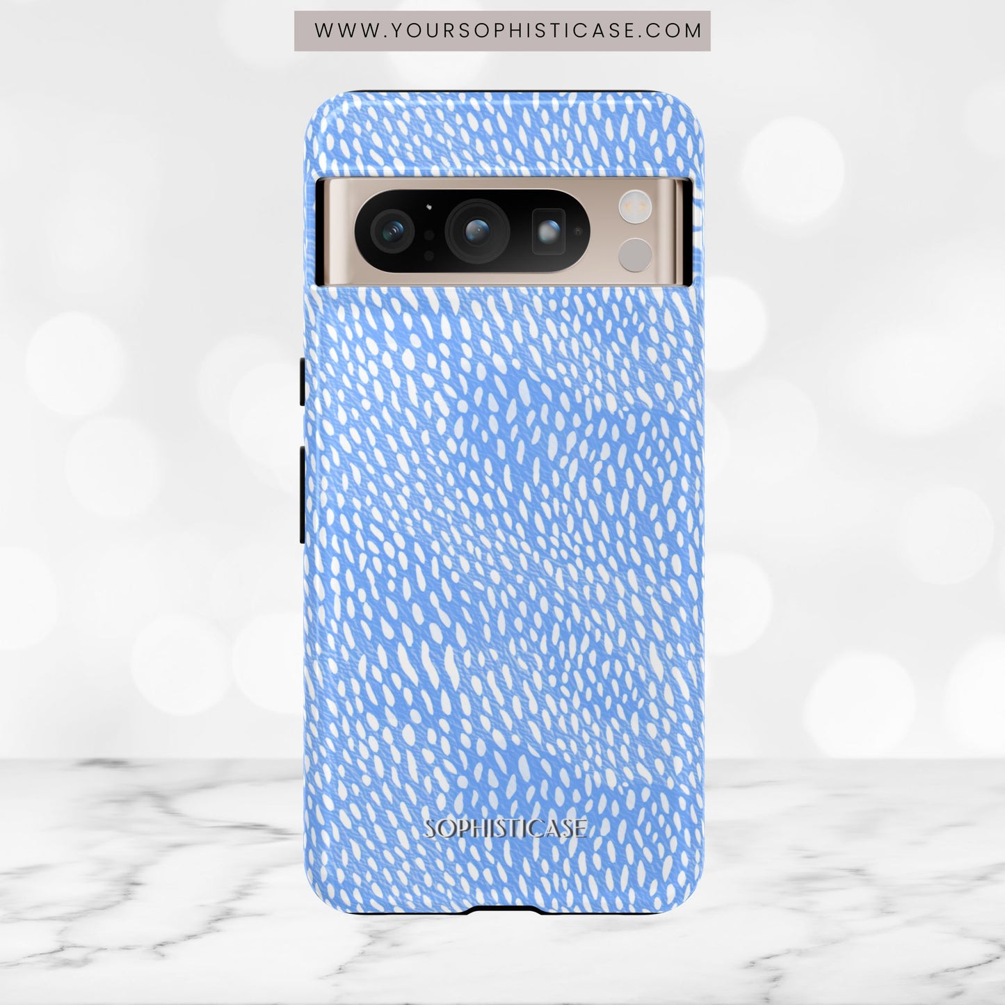 Oh Deer! in Blue - Tough Phone Case