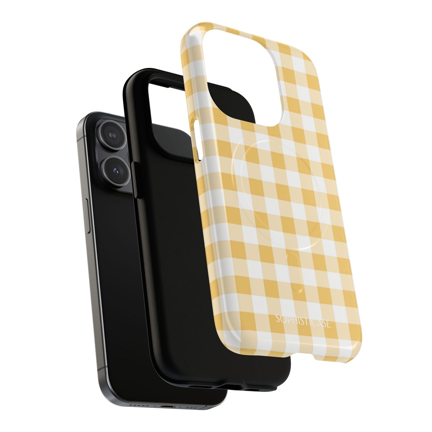 Gingham in Yellow - Magsafe Case