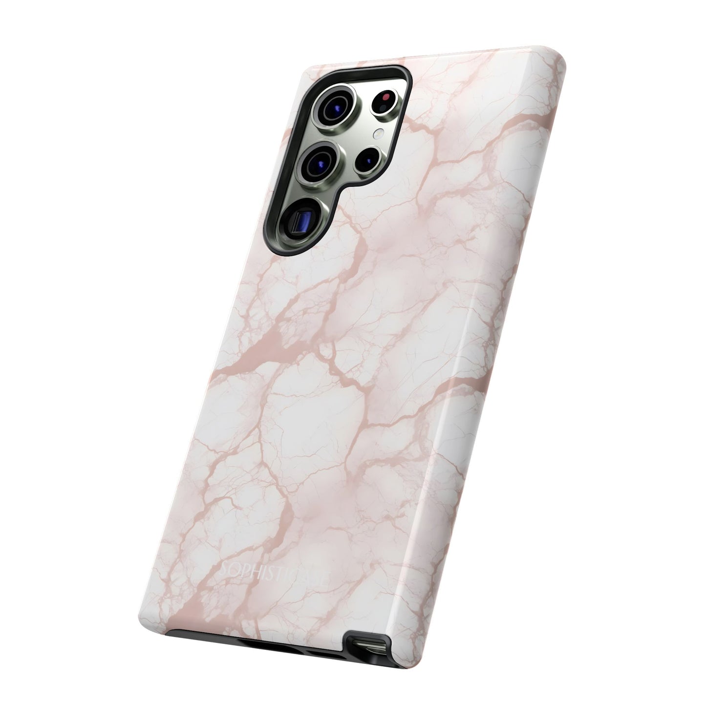 Marble Opulence in Neutral Beige - Tough Phone Case