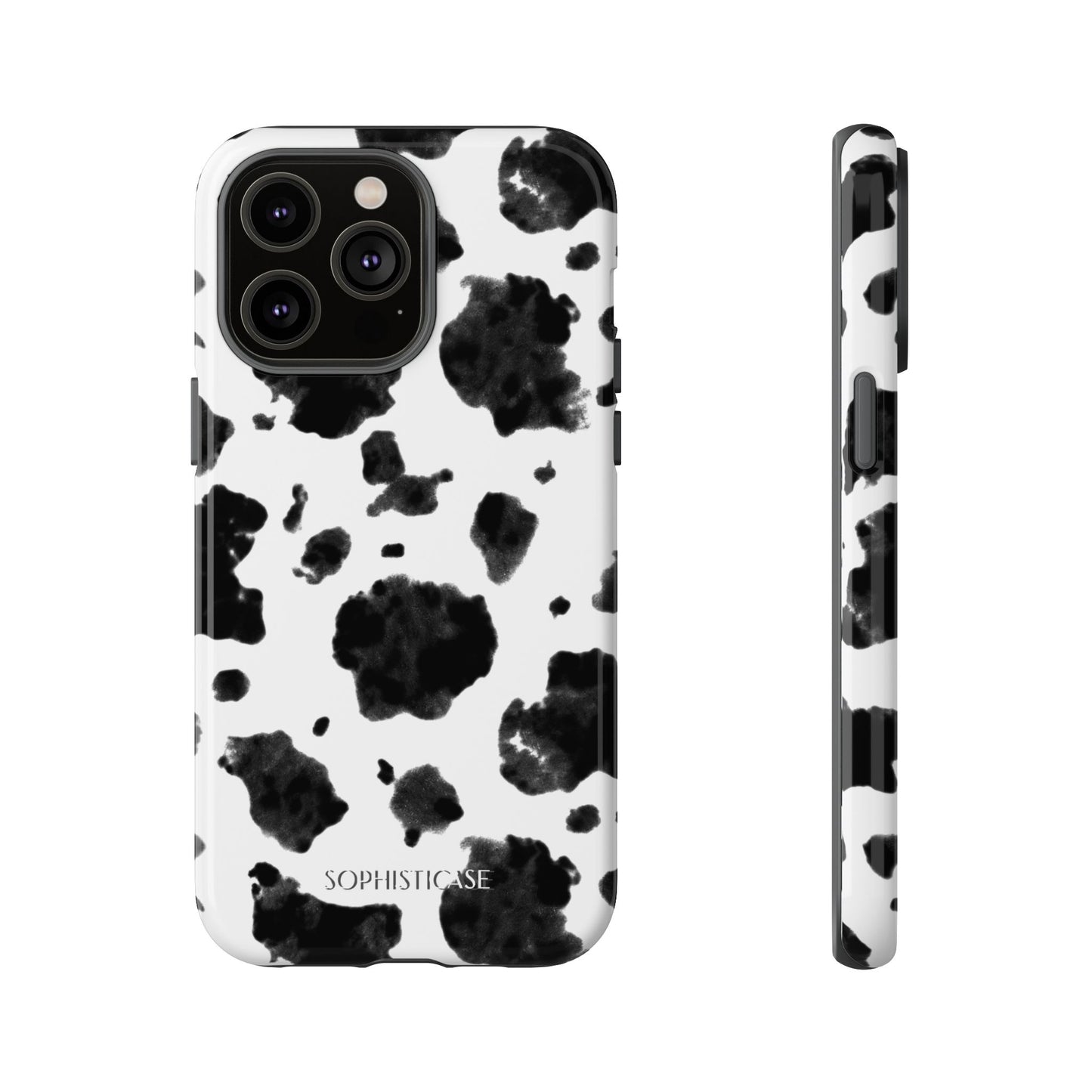 Holy Cow in Black - iPhone Case