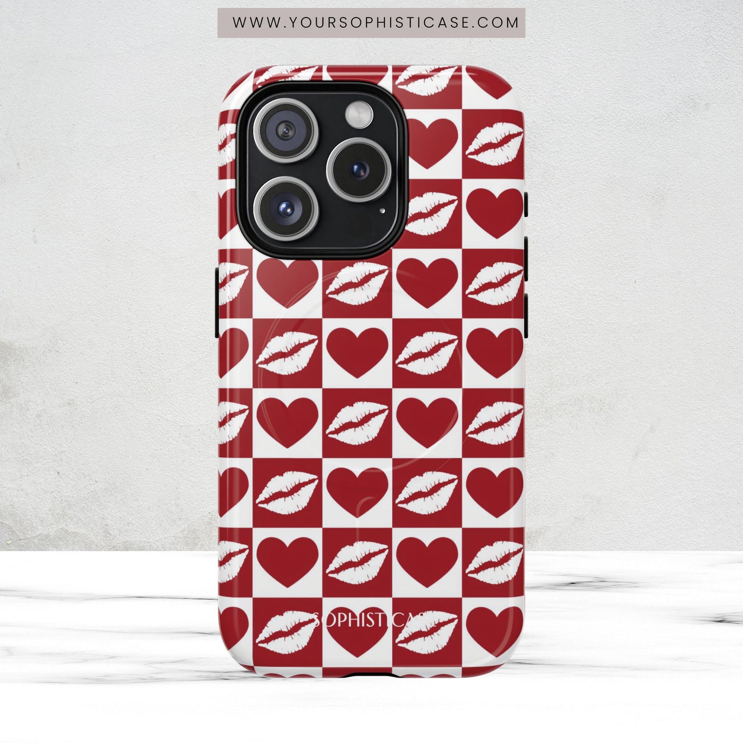 Belle Amie in Red - Magsafe Case