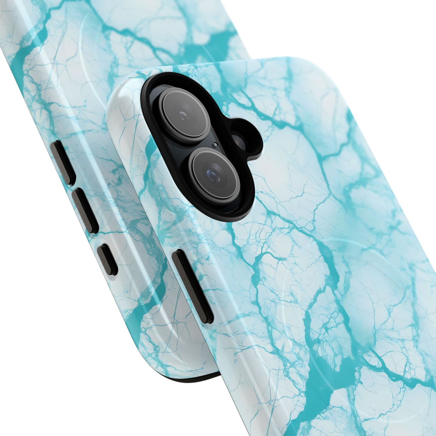 Marble Opulence in Aqua - Magsafe Case