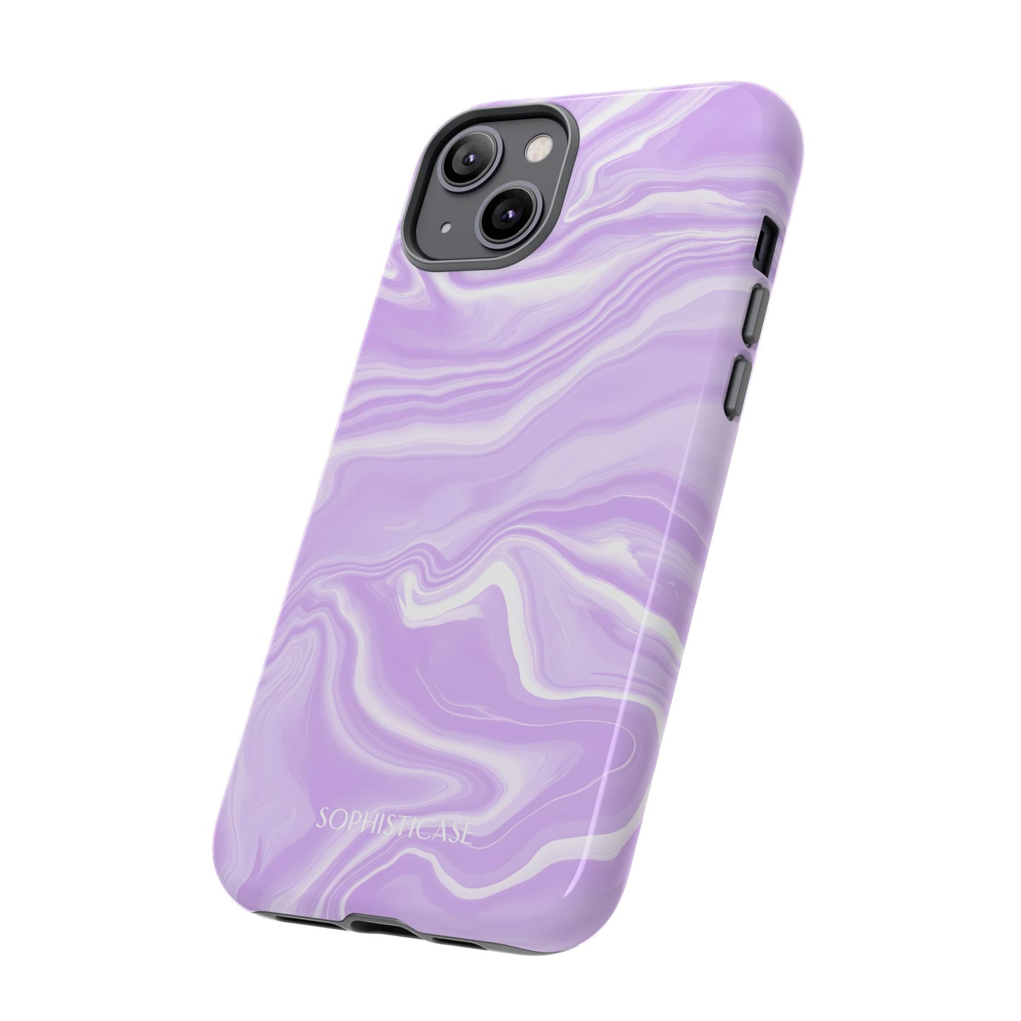 Liquid Dreams in Light Purple - iPhone Case