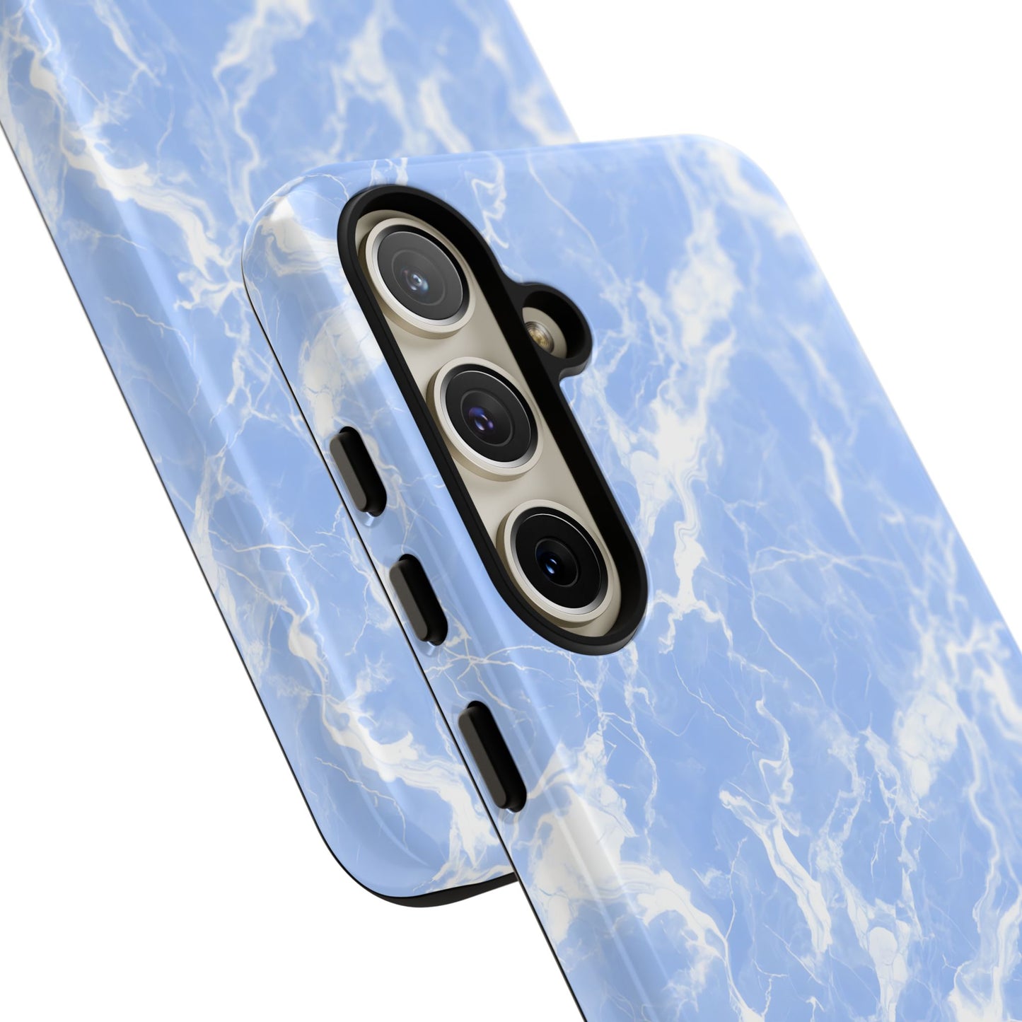 Marble Crush in Blue - Tough Phone Case